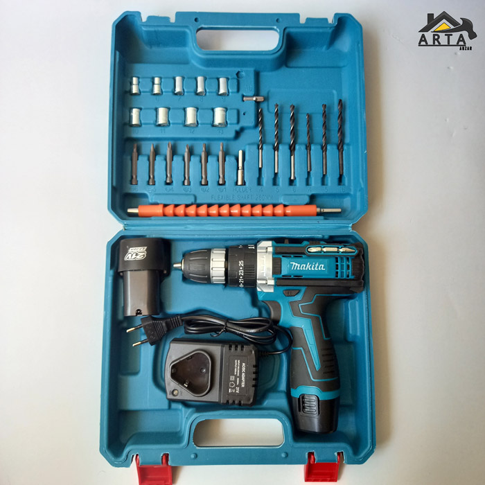 دریل شارژی ماکیتا 21 ولت لیتومی 21V makita - فروشگاه اینترنتی آرتا ابزار